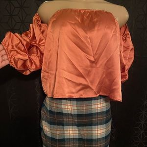 Size small off the shoulder top